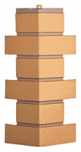  ( Т-Сайдинг )Угол внешний Кирпич"Керамит"шершавый 450 х 180 мм от магазина Современные строительные материалы